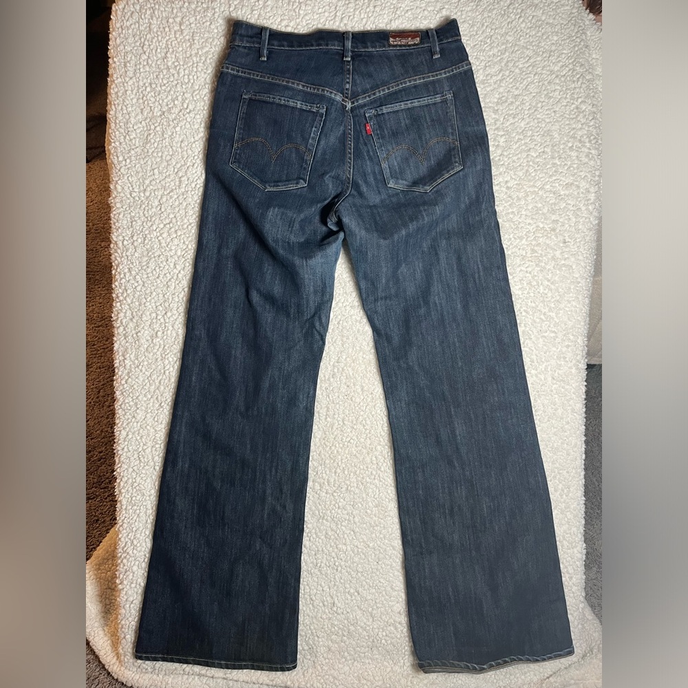 LEVI'S Capital E Super-Hi Wide High Waist Wide Leg Jeans size 31